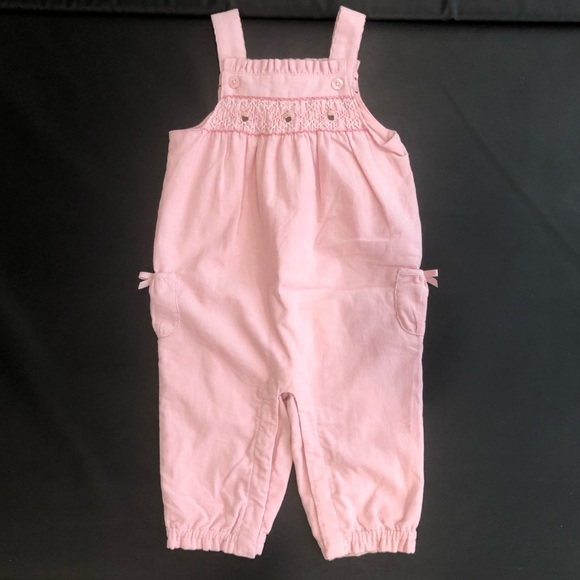 Janie and Jack Other - Janie and Jack pink cupcake overall